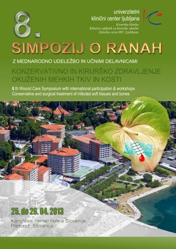 8. simpozij o ranah - Univerzitetni Klinični Center Ljubljana