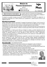 Info-Plessis NÂ°26.pdf - Le Plessis-Grammoire