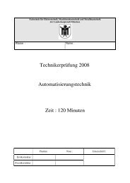 TechnikerprÃ¼fung AT 2008 - Portal Automatisierungstechnik der tsm