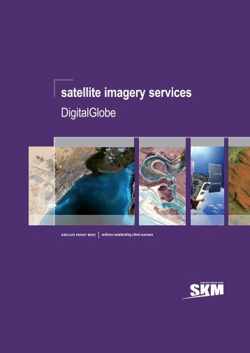 satellite imagery services - Sinclair Knight Merz