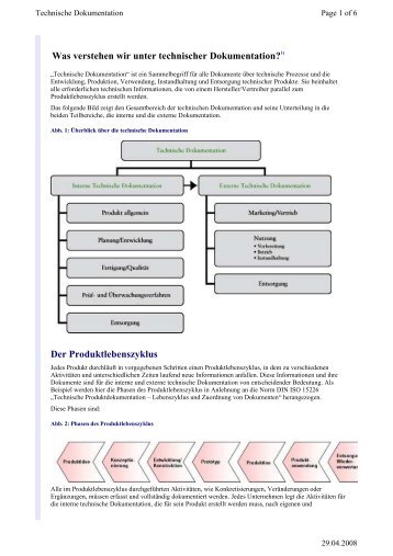 Was verstehen wir unter technischer Dokumentation? - WEKA MEDIA