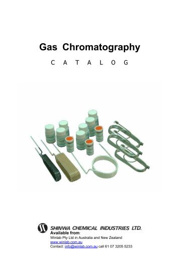 Gas Chromatography -  winlab.com.au