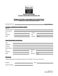 award nomination form - ITP.net