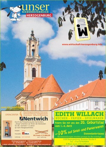 EDITH WILLACH - Wirtschaft Herzogenburg