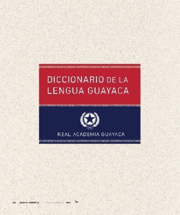 Diccionario de la lengua Guayaca - Abordo.com.ec