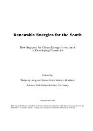 Renewable Energies for the South