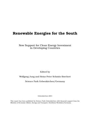 Renewable Energies for the South