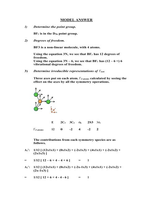 MODEL ANSWER