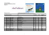 Thema-aanbieding Basislijst de Bibliotheek op School ... - NBD Biblion