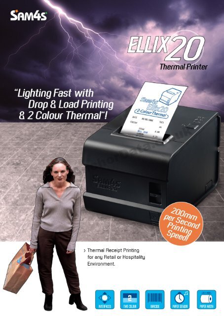 Bixolon Ellix S20 Thermal Receipt Printer - Anchor Data Systems