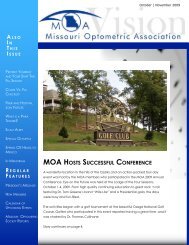 October | November - Missouri Optometric Association