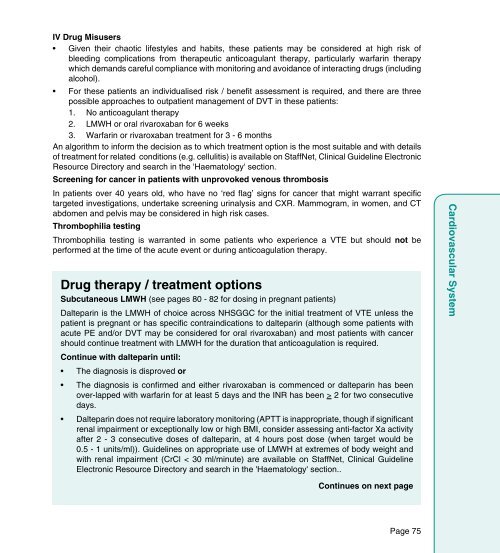 Therapeutic Handbook - GGC Prescribing