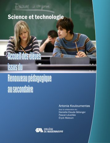Science et technologie - Accueil Service de développement ...