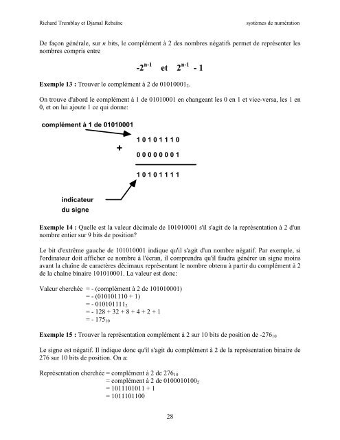 SystÃ¨mes de numÃ©ration - UQAC