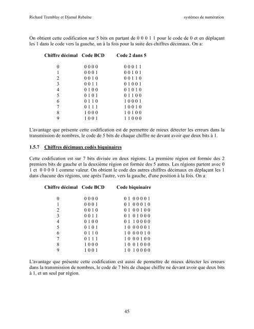 SystÃ¨mes de numÃ©ration - UQAC