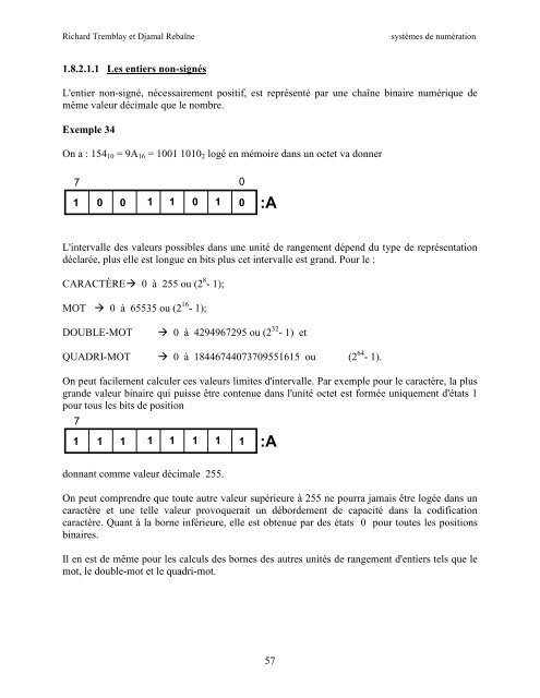 SystÃ¨mes de numÃ©ration - UQAC