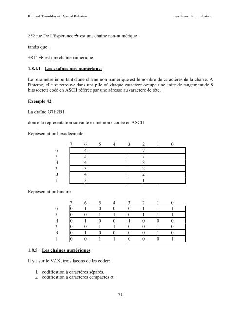 SystÃ¨mes de numÃ©ration - UQAC