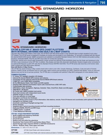 Electronics, Instruments & Navigation 795 - Paynes Marine Group