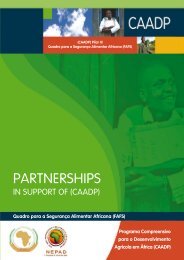 Programa Compreensivo para o Desenvolvimento ... - CAADP