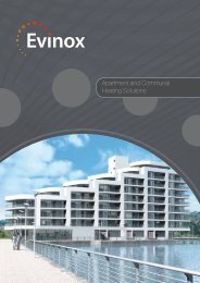 Apartment and Communal Heating Solutions - Evinox