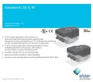 IC 40 Actuator Technical Sheet - Combustion 911