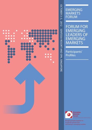 Participants' Profiles - Emerging Markets Forum