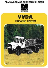 VVDA - Vibrator System - PRAKLA-SEISMOS - Downloadportal