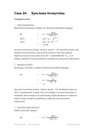 Case 24: Syre-base forstyrrelse - Gyldendal