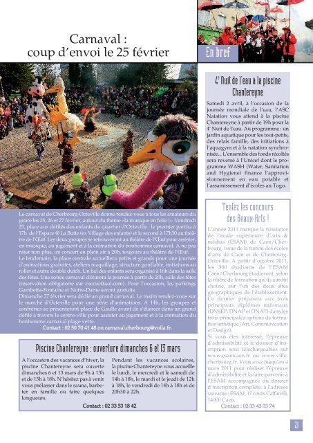 Fichier au format PDF du nÂ°137 - Cherbourg-Octeville