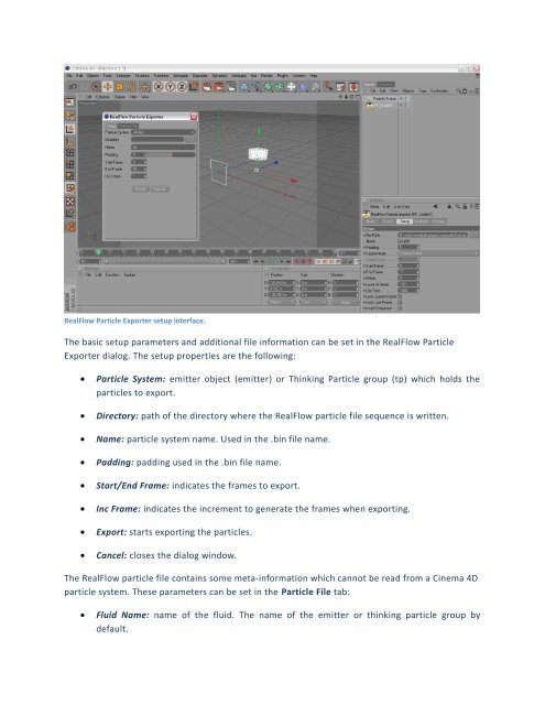 RealFlow Cinema 4D Plug-in - RealFlow Tutorials.