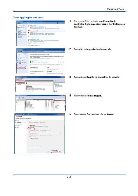 d'IstruzIonI Manuale - Utax