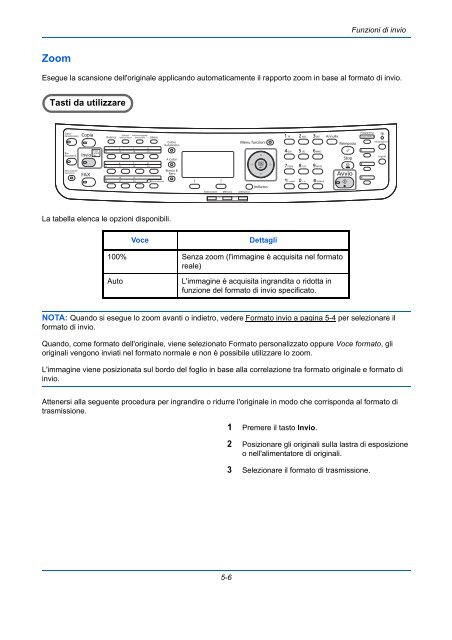 d'IstruzIonI Manuale - Utax