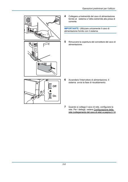 d'IstruzIonI Manuale - Utax