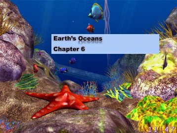 Earth's Oceans Chapter 6