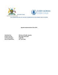 EVERY WOMEN EVERY CHILD UN COMMISSION ON LIFE-âSAVING