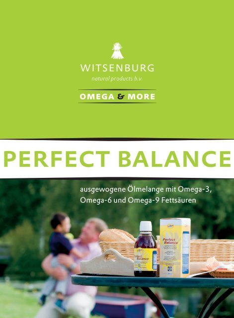 perfect balance - Witsenburg Natural Products BV