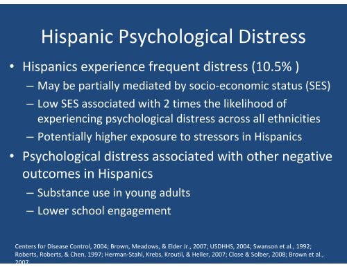 Depression, anxiety, and stress as hierarchical factors of general ...