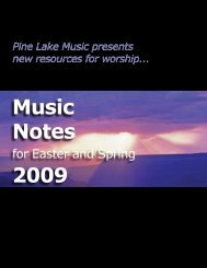 We Will Remember Opening Lyrics Words and  - Pine Lake Music