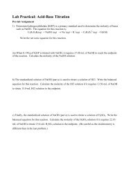 Acid-Base Titration: A Lab Practical