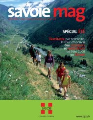 Sur les routes - Conseil Général de Savoie