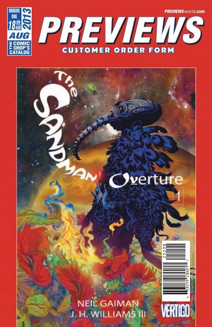 Aug 13 Previewsworld