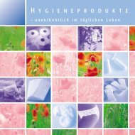 Hygieneprodukte - unentbehrlich im täglichen Leben