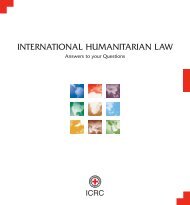 ICRC, International Humanitarian Law: Answers to Your Questions ...