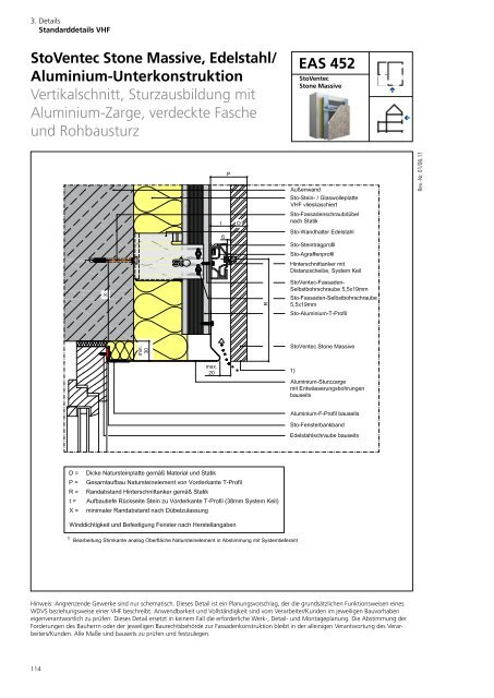 Architektenordner Fassade Produkte und Systeme Details ... - Sto AG