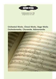 Orchestral Works, Choral Works, Stage Works Orchesterwerke ...