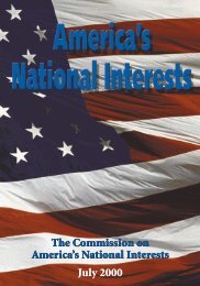 America's National Interests - Belfer Center for Science and ...