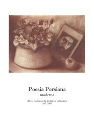 Poesia Persiana moderna - ITIS - Janello Torriani