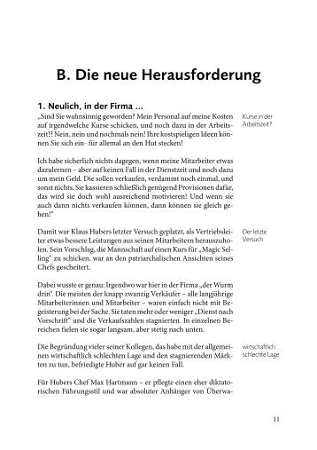 B. Die neue Herausforderung