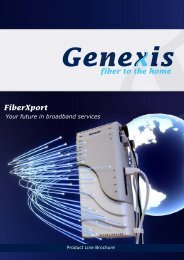 fiber to the home FiberXport - H+E Dresel