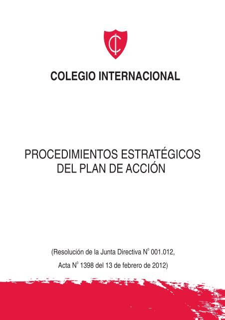 procedimiento FINAL - Colegio Internacional